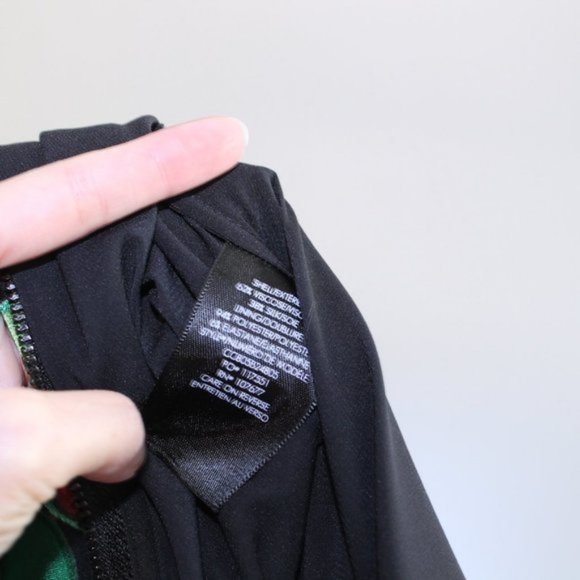 Alice & Olivia Kasia Palm Leaf Devore Jumpsuit 2 - Picture 10 of 16